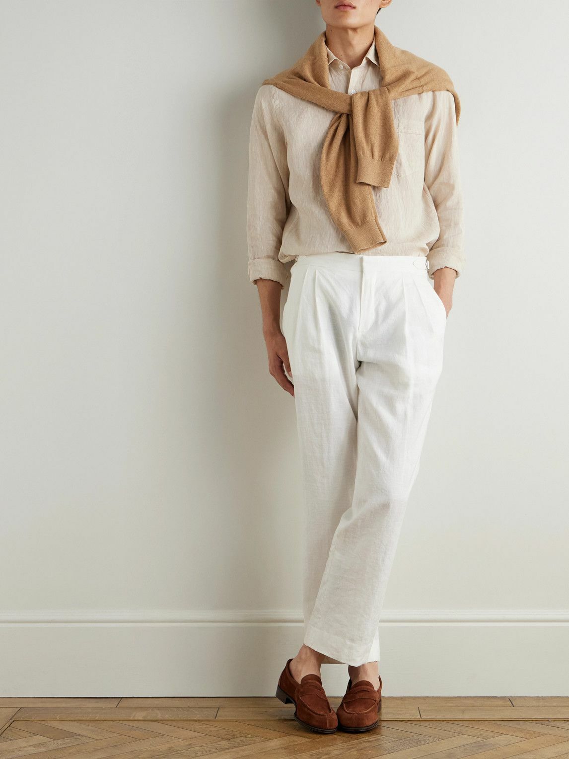 Kingsman - Linen Shirt - Neutrals