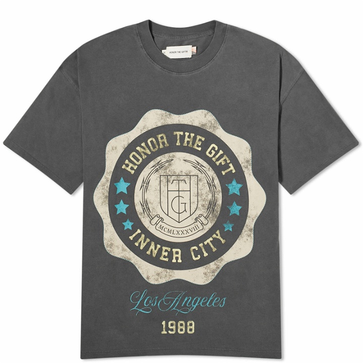 Photo: Honor the Gift Men's Seal Logo T-Shirt in Black