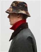 Barbour Barbour X Bstn Brand Bucket Hat Printed Multi - Mens - Hats