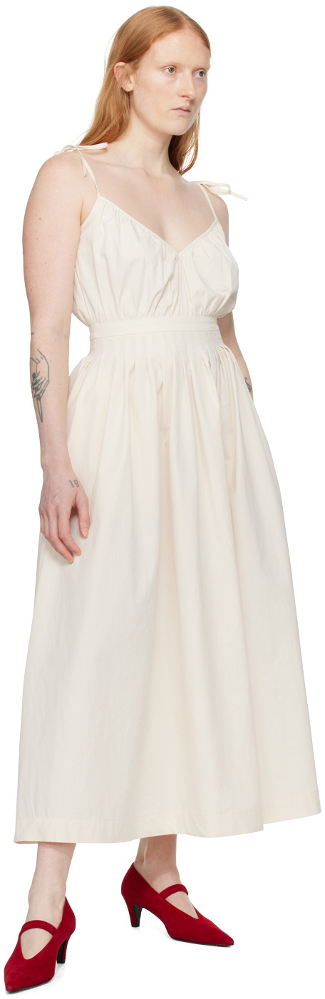 Le Petit Trou Off-White Sarah Maxi Dress