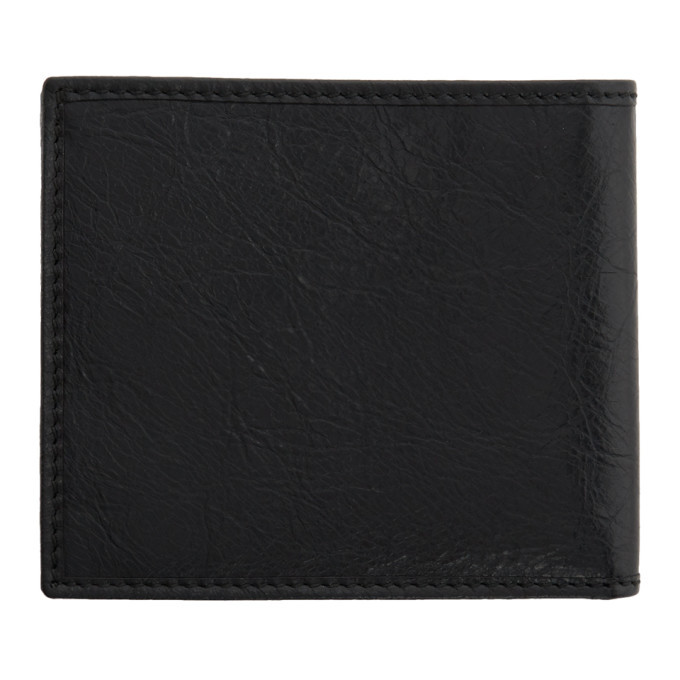 Gucci Black Leather Interlocking G Bifold Wallet Gucci