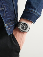 Bell & Ross - BR-X5 Automatic Chronometer Titanium Watch, Ref. BRX5R-BL-TI/SRB