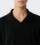 The Row Hilford cashmere polo sweater