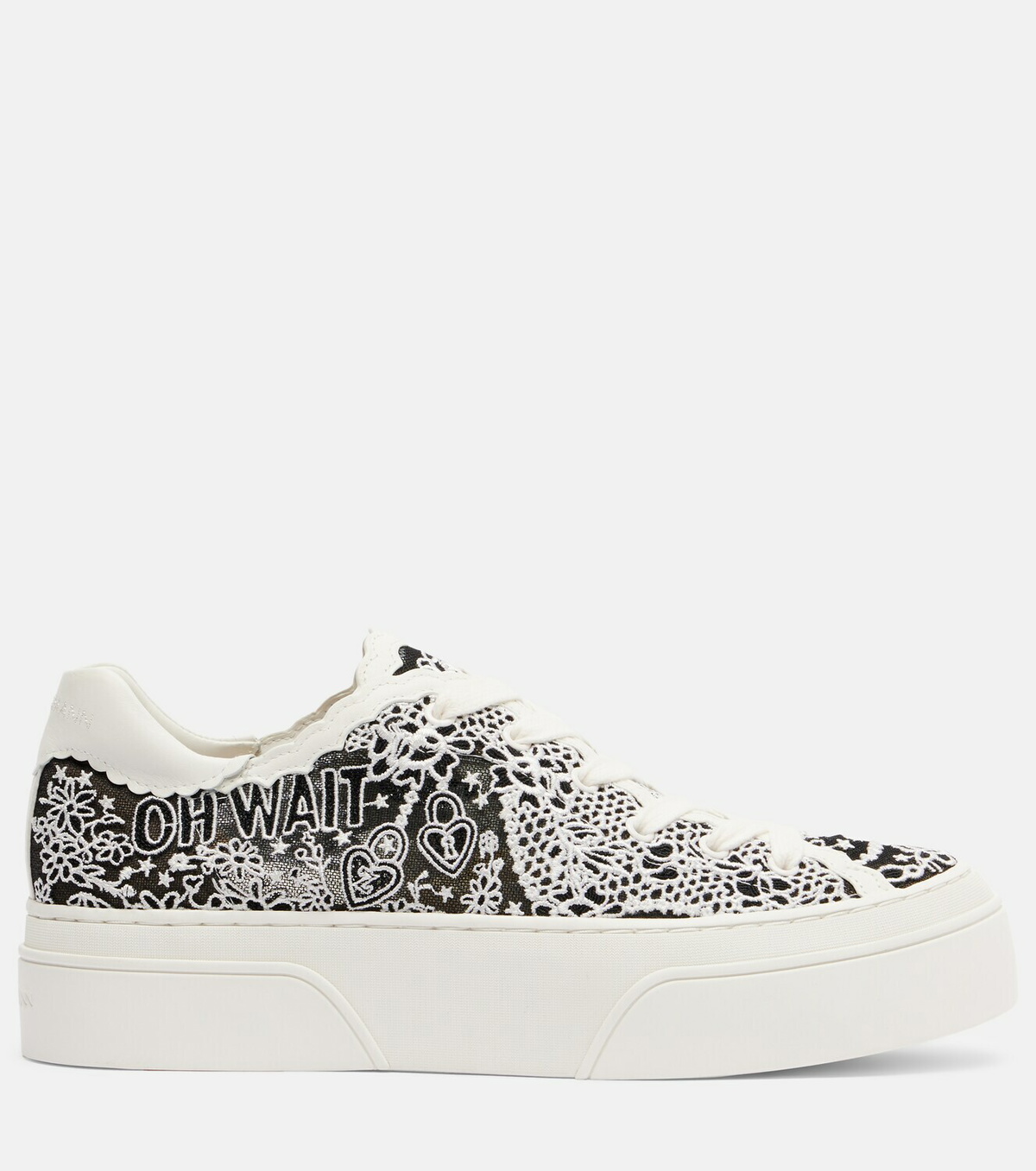 Zimmermann Pixie lace platform sneakers