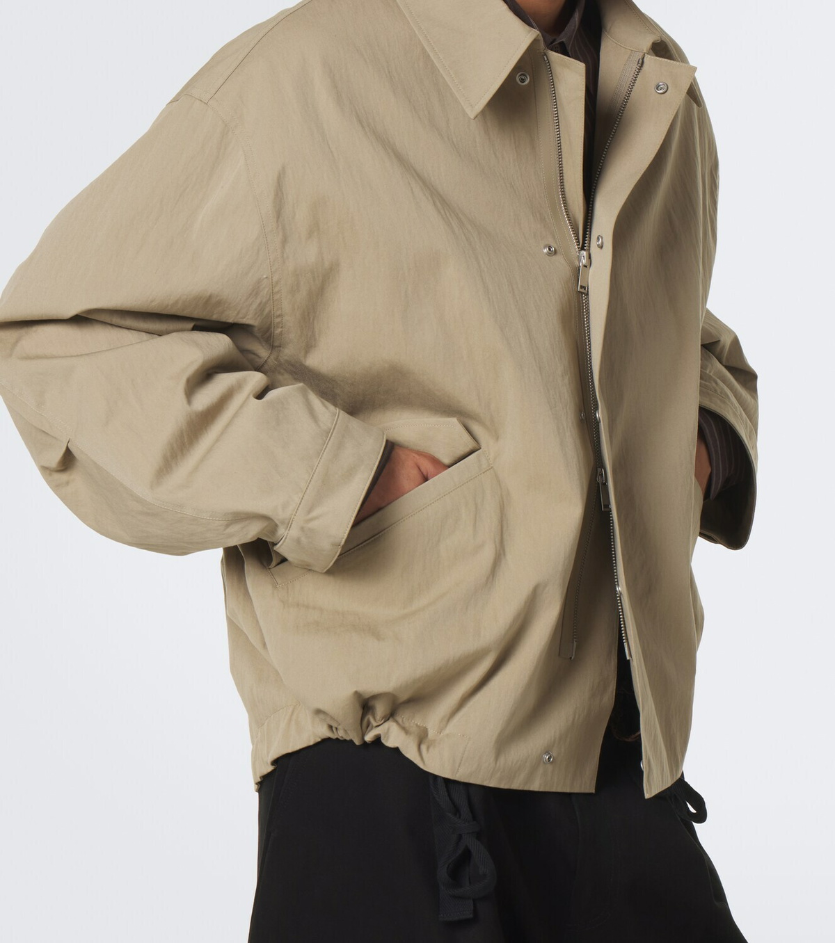 Studio Nicholson Comba cotton-blend blouson jacket