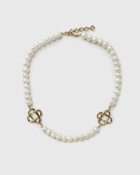 Casablanca MEDIUM PEARL LOGO NECKLACE Mens Jewellery