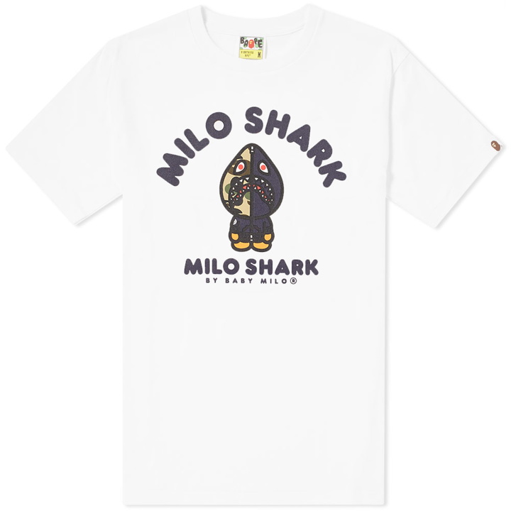Photo: A Bathing Ape Milo Shark College Tee