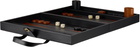 The Conran Shop Black & Brown Tavla Leather Backgammon Set