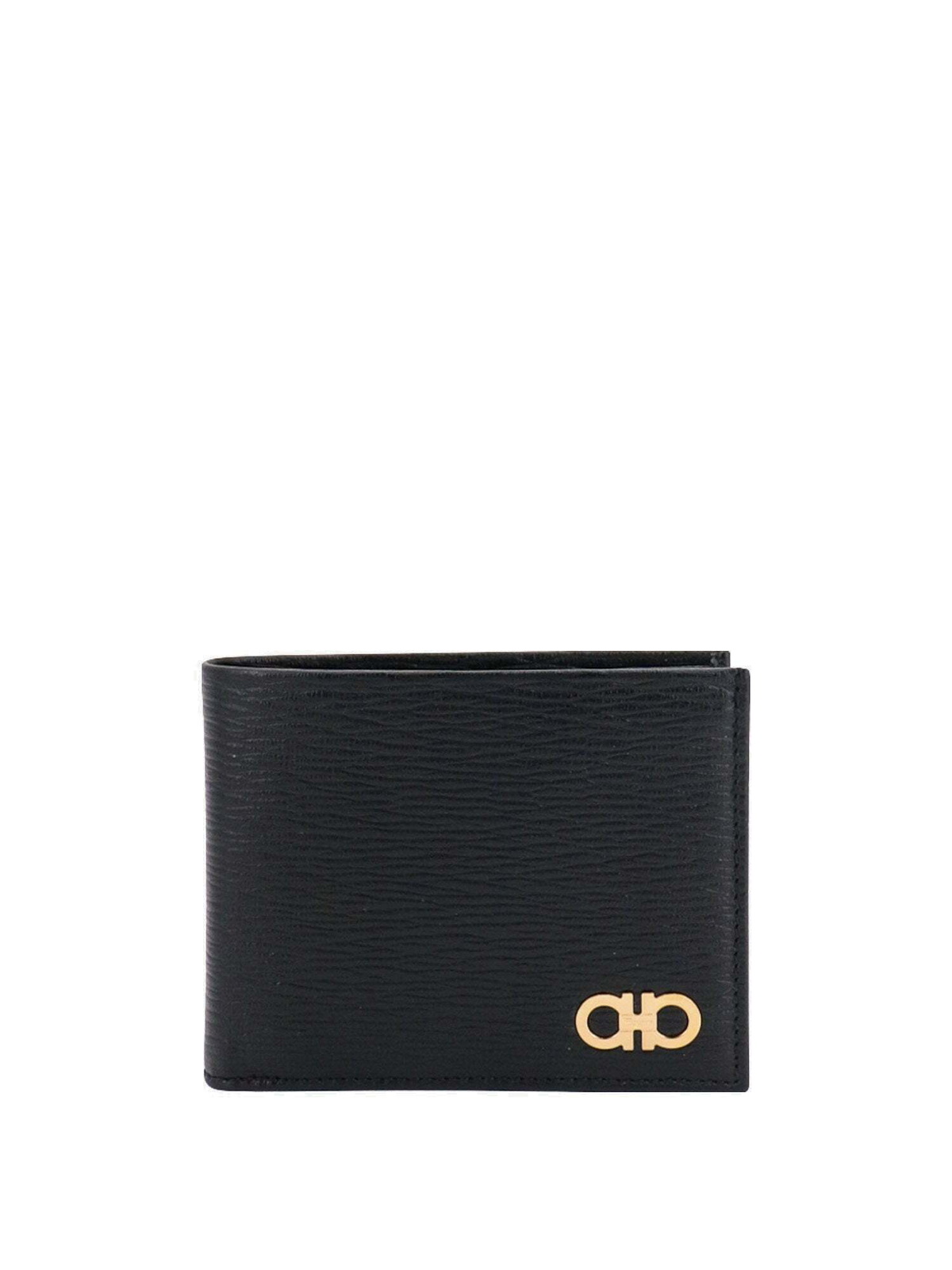 Ferragamo Wallet Black Mens Salvatore Ferragamo