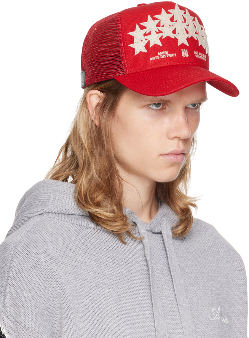 AMIRI Red Stars Trucker Cap Amiri
