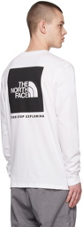 The North Face White Box NSE Long Sleeve T-Shirt