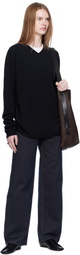 Arch The Navy Standard V-Neck Pullover Sweater