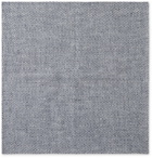 Favourbrook - Halton Cotton, Linen and Silk-Blend Jacquard Pocket Square - Blue