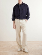 Portuguese Flannel - Straight-Leg Linen Trousers - Neutrals