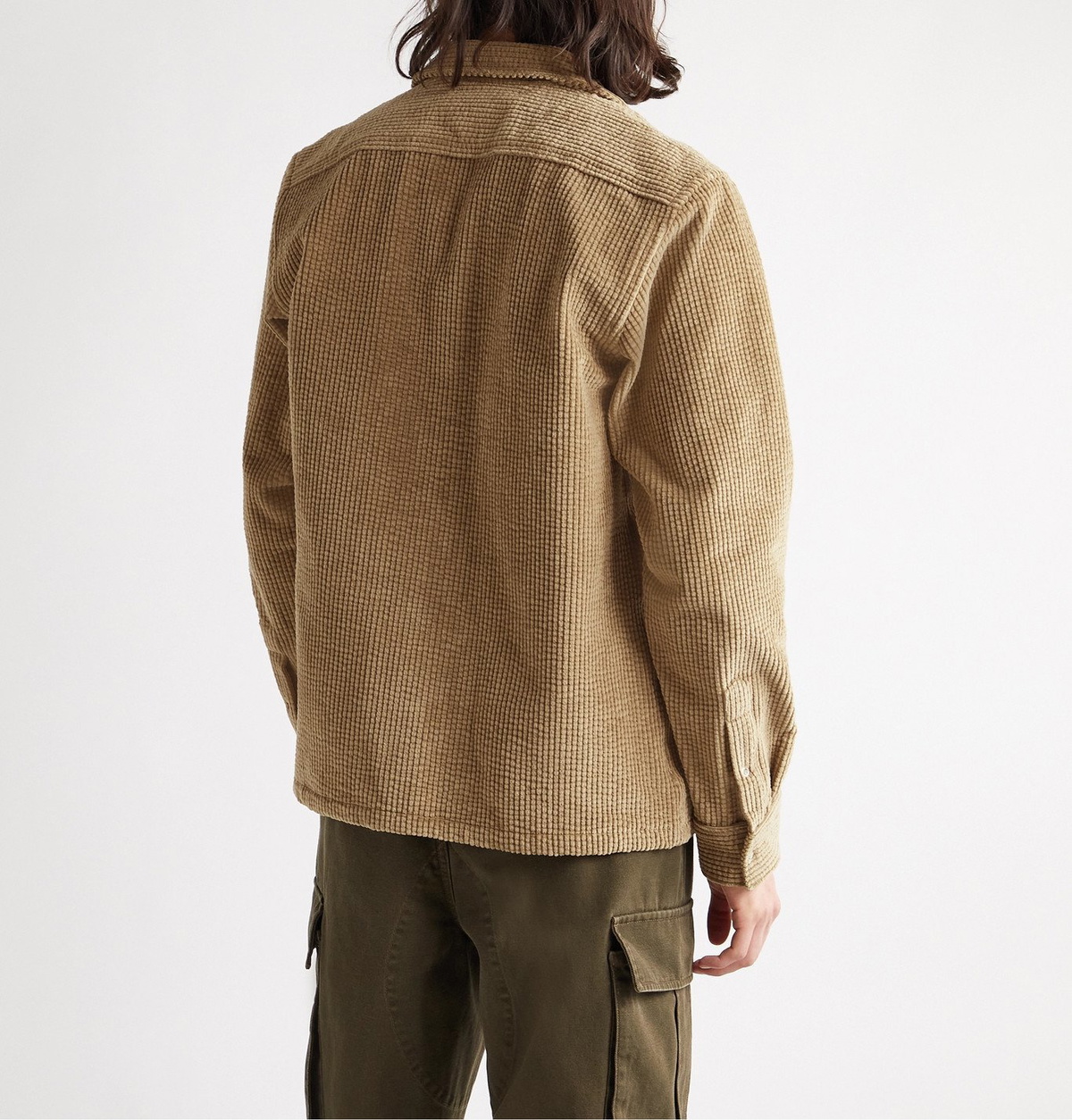 ACNE STUDIOS - Denver Cotton-Blend Corduroy Overshirt - Brown Acne