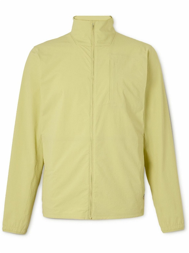 Photo: Lululemon - Fast and Free Stretch Recycled-Ripstop Jacket - Yellow
