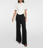 Dion Lee Corset cotton jersey T-shirt