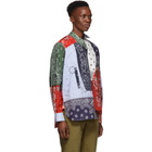 Loewe Multicolor Asymmetric Bandana Patchwork Shirt
