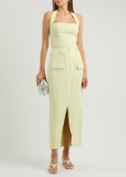 Odd Muse The Ultimate Muse Twill Midi Skirt Lime