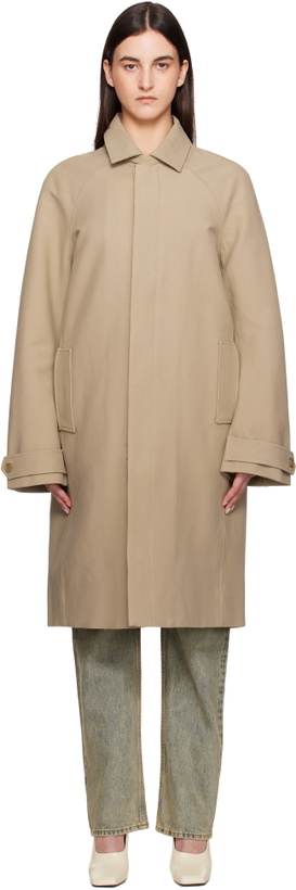 Photo: Entire Studios Beige Duster Trench Coat
