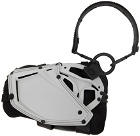 Innerraum Black & Gray Maxi Matte Wristlet Phone Bag Bracelet