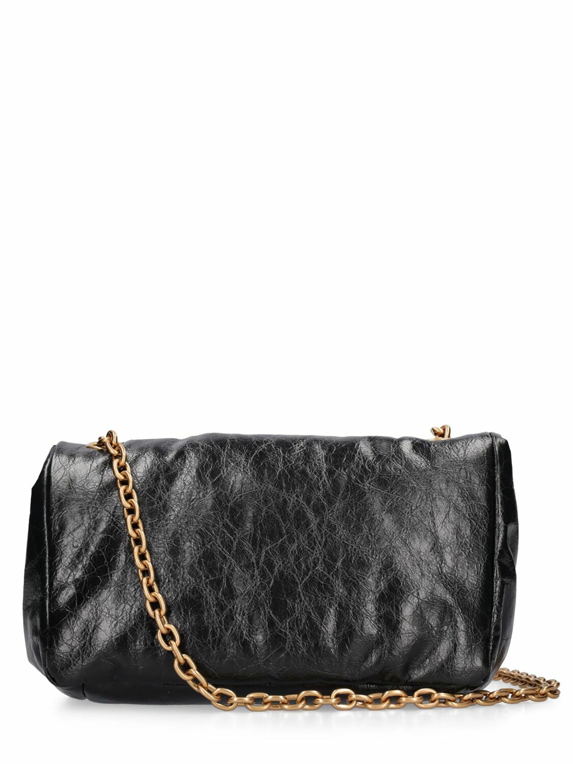 BALENCIAGA - Small Monaco Leather Shoulder Bag
