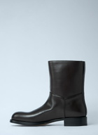 The Row Leather Nobilis Boots