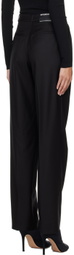 Boyarovskaya Black Taglia Trousers