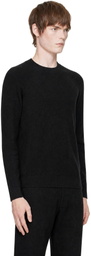 Veilance Black Conic Wool Midlayer Sweater