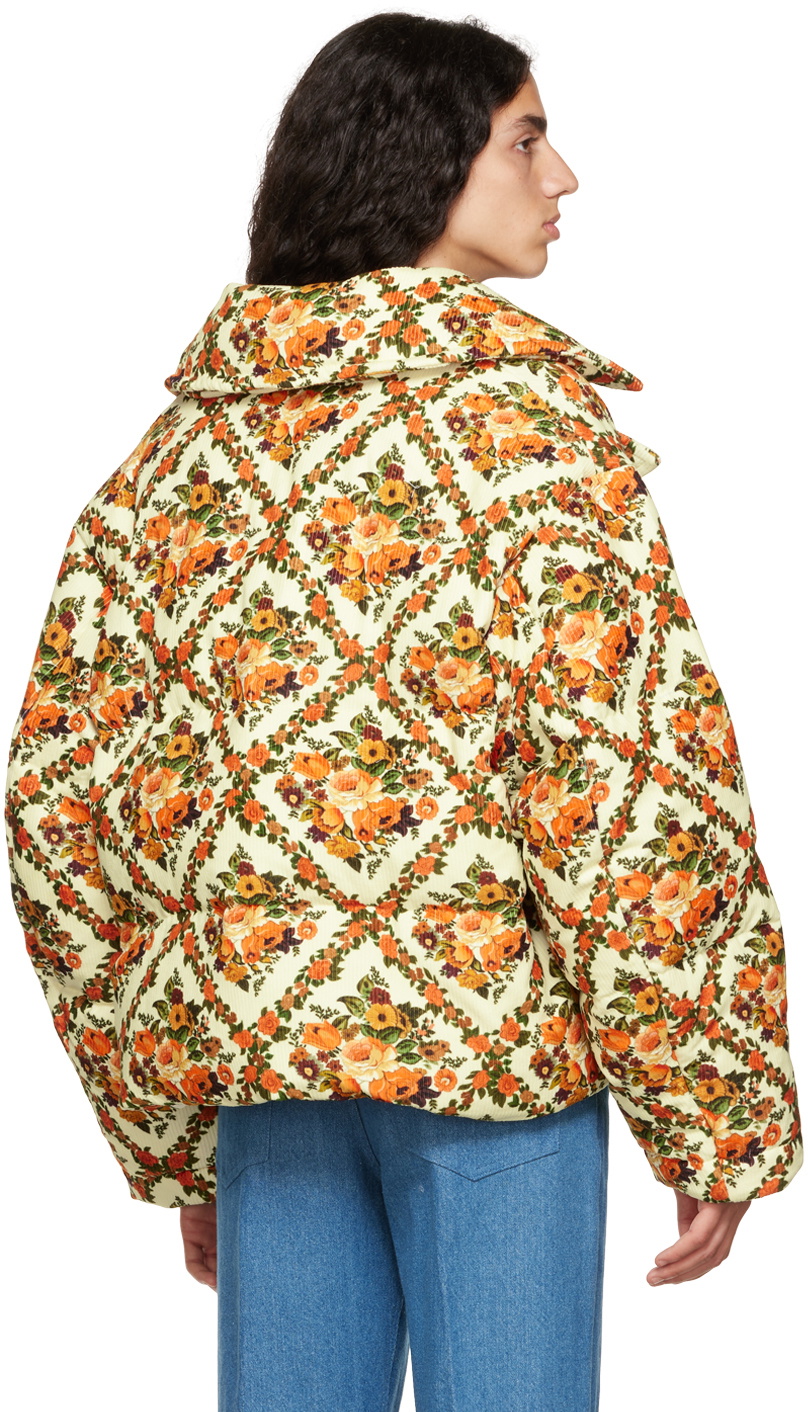 Tanner Fletcher Orange Rita Down Jacket