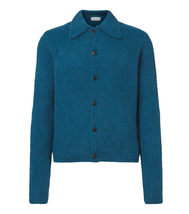 Photo: Dries Van Noten Alpaca and wool-blend cardigan
