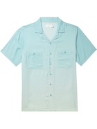 Onia - Vacation Camp-Collar Dégradé Voile Shirt - Blue