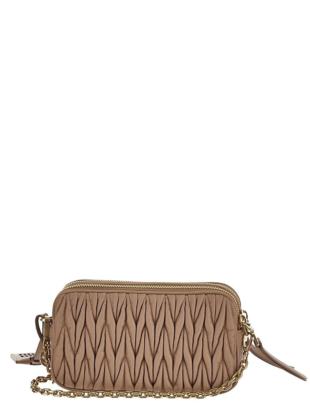 【無料郵送/関税込/正規品】 Miu Miu Matelasse Nappa Leather C Miu Miu Matelassé Nappa Leather Mini Bag Miu Miu