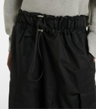 The Attico Cotton-blend cargo pants