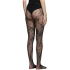 Saks Potts Black Lace Lucy Tights