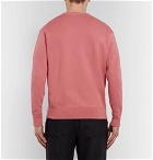 Studio Nicholson - Hicks Loopback Cotton and Wool-Blend Jersey Sweatshirt - Pink