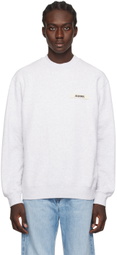 Jacquemus Gray Les Classiques 'Le Sweatshirt Gros Grain' Sweatshirt