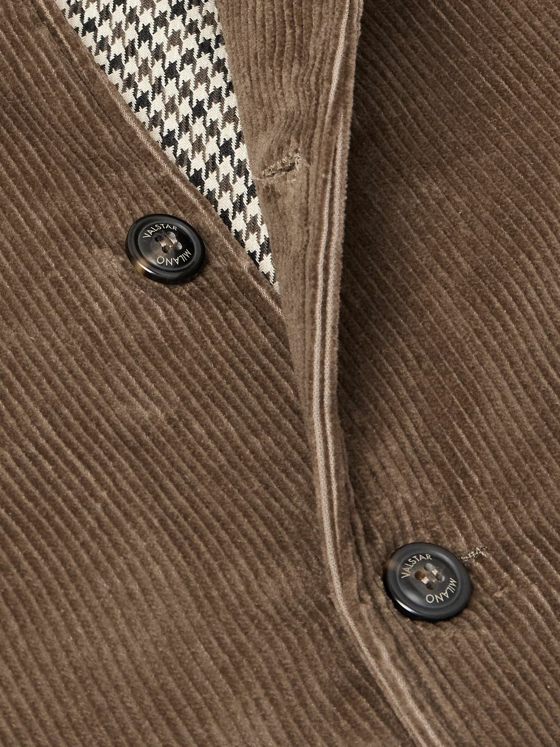 Valstar - Valstarino Cotton-Blend Corduroy Padded Jacket - Brown
