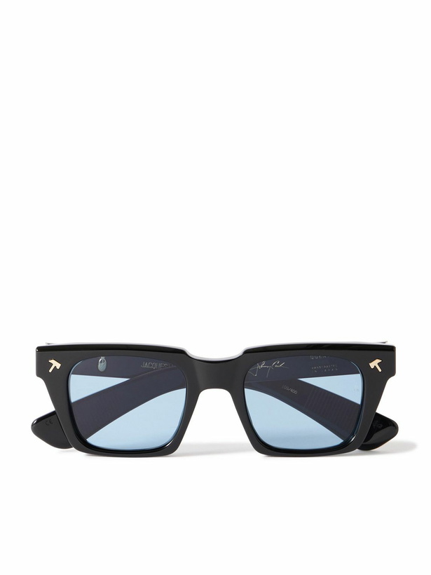 Photo: Jacques Marie Mage - Johnny Cash Quentin Square-Frame Acetate Sunglasses