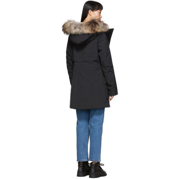Kanuk Black Lea Coat