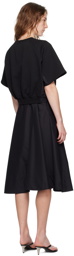 3.1 Phillip Lim Black Combo Midi Dress