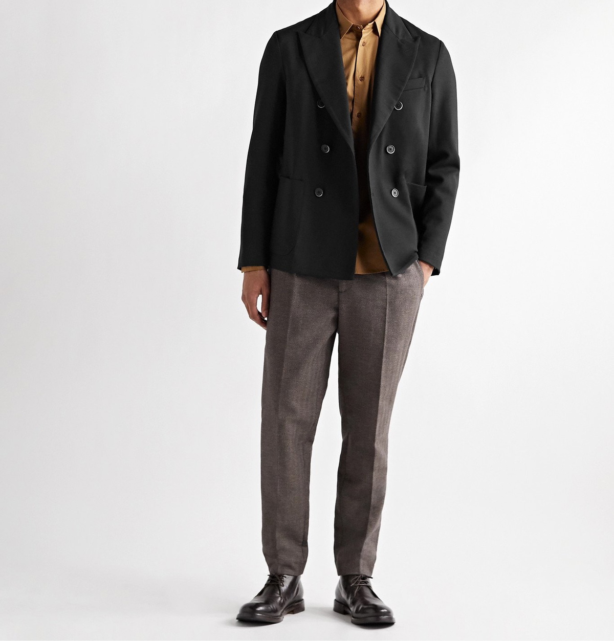 Black unstructured clearance blazer