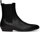 Marsèll Black Miniblocco Beatle Chelsea Boots