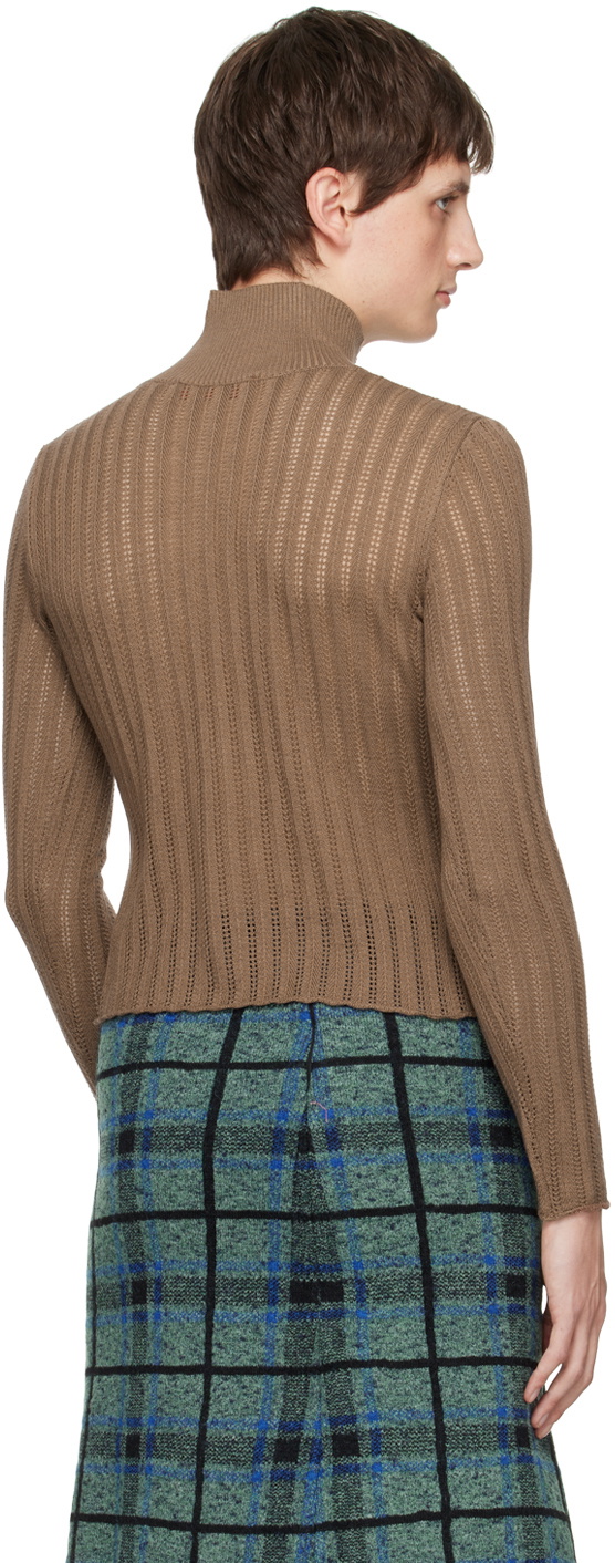 Cormio Brown Anna Turtleneck