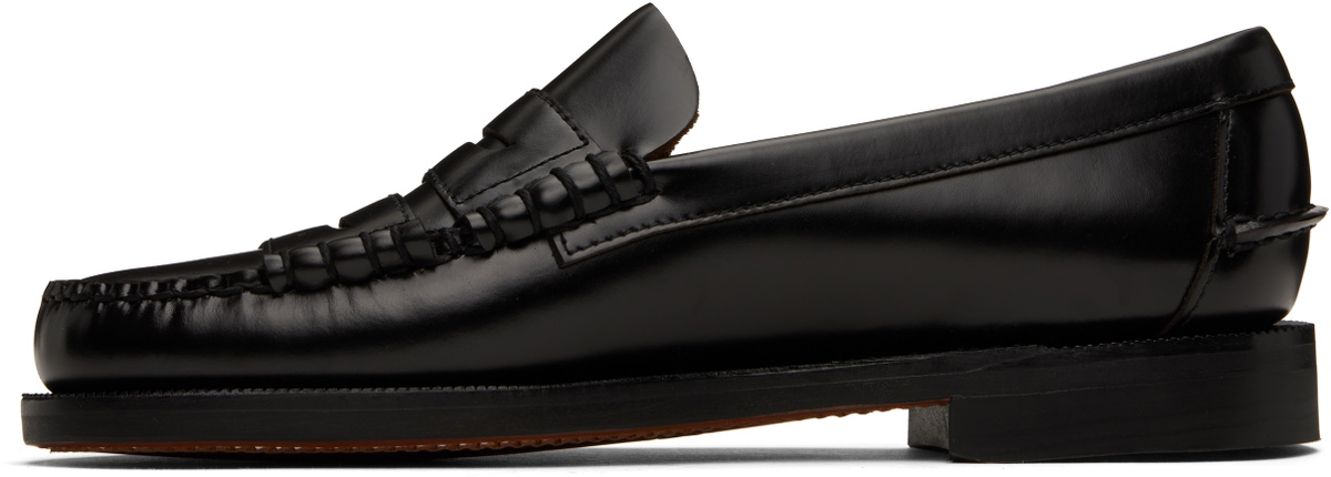 Random Identities Black Sebago Edition Double Penny Dan Loafers