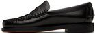 Random Identities Black Sebago Edition Double Penny Dan Loafers