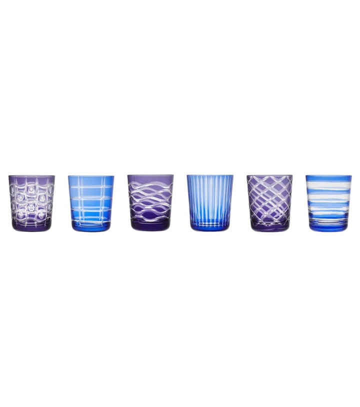 Photo: Polspotten Cobalt set of 6 tumblers