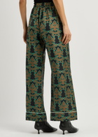 LA Double J Pajama Printed Silk-twill Trousers Multicoloured