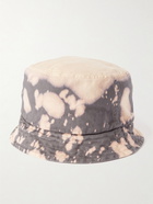 NOMA t.d. - Bleached Cotton-Twill Bucket Hat - Gray