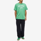 Sporty & Rich Wellness Club Flocked T-Shirt in Verde/White